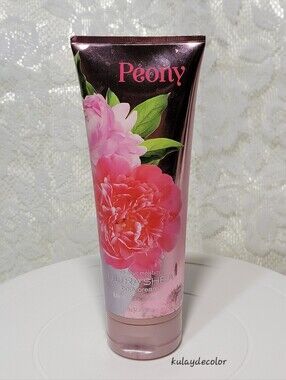 Bath & Body Works Peony Ultra Shea Body Cream 8oz Discontinued Fragrance